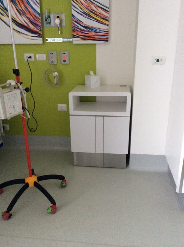 Mueble de habitación de hospital